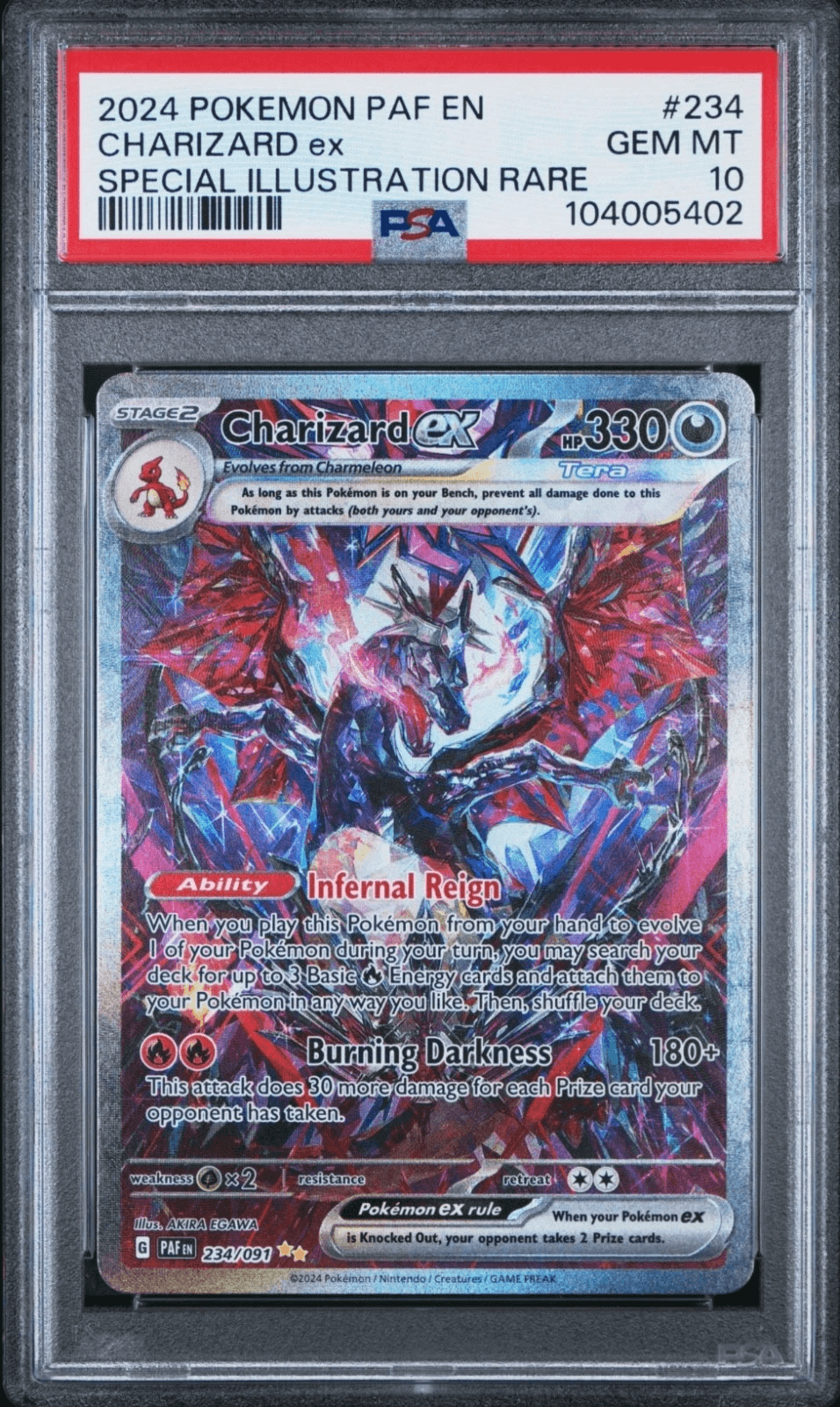 Charizard ex Paldean Fates