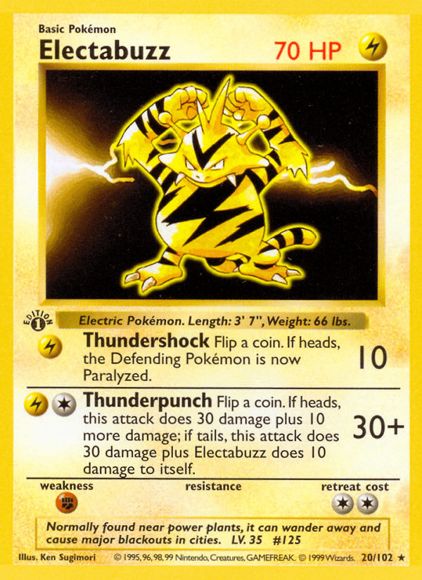 Electabuzz #20/102
