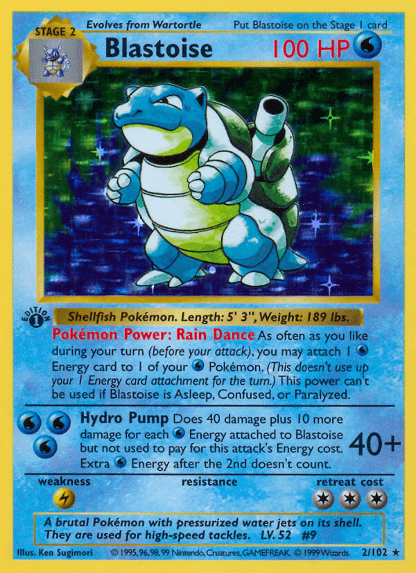 Blastoise #2/102