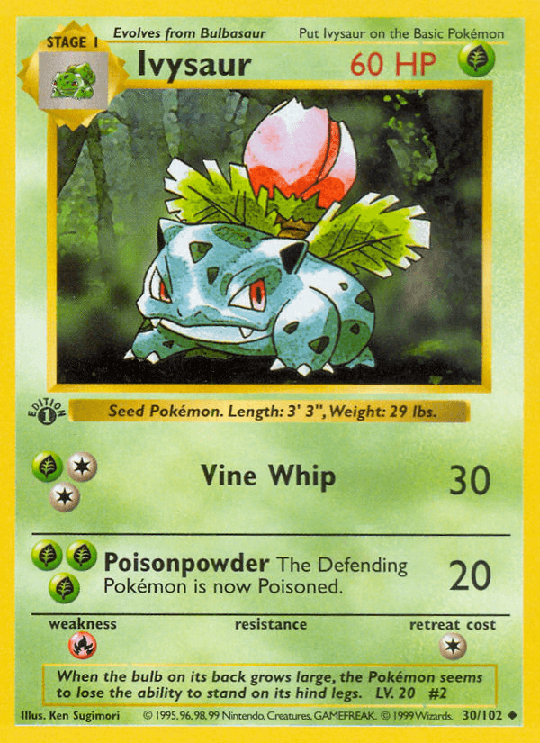 Ivysaur #30/102