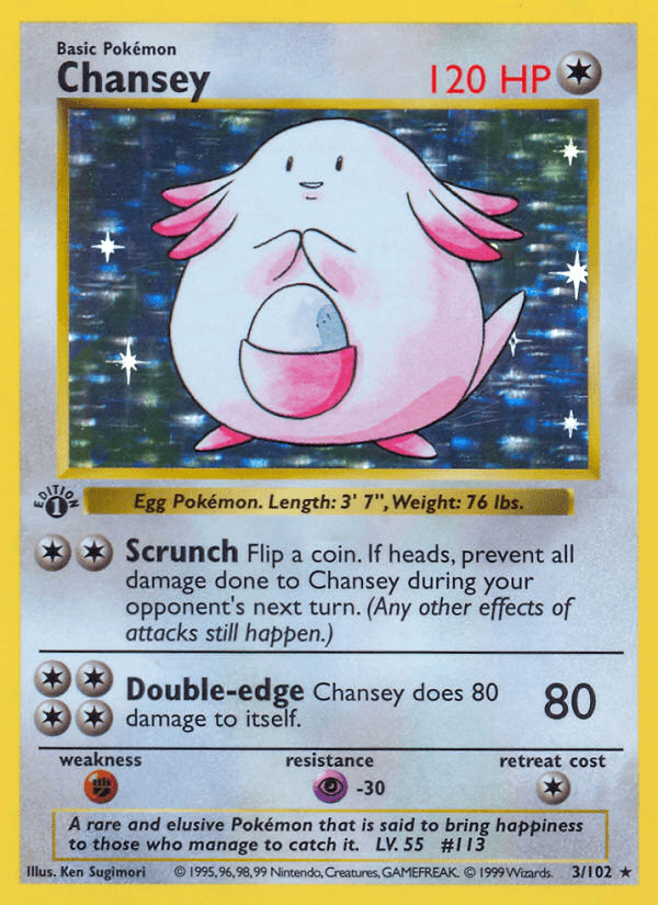 Chansey #3/102