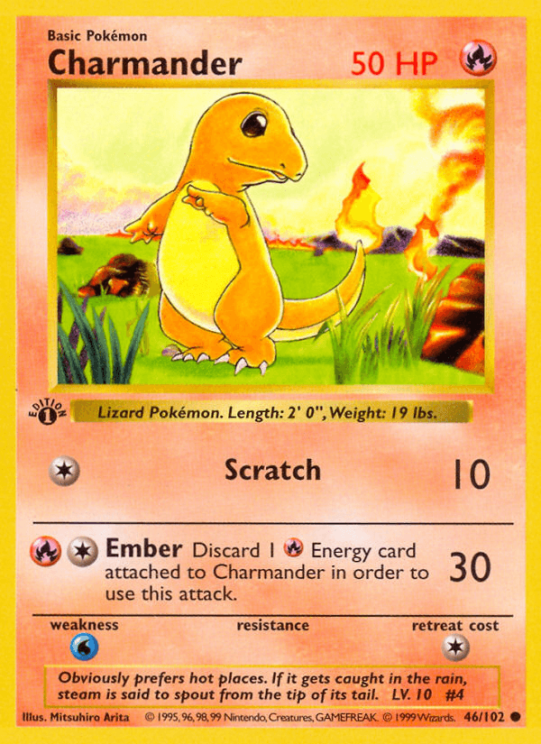 Charmander #46/102