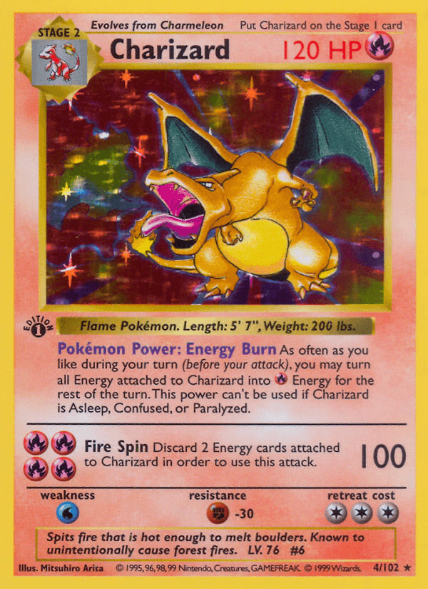 Charizard #4/102