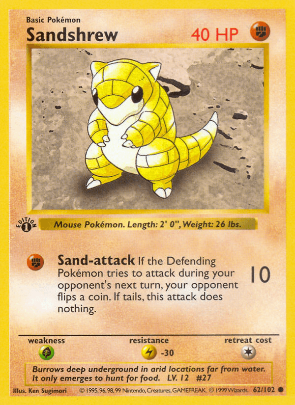 Sandshrew #62/102