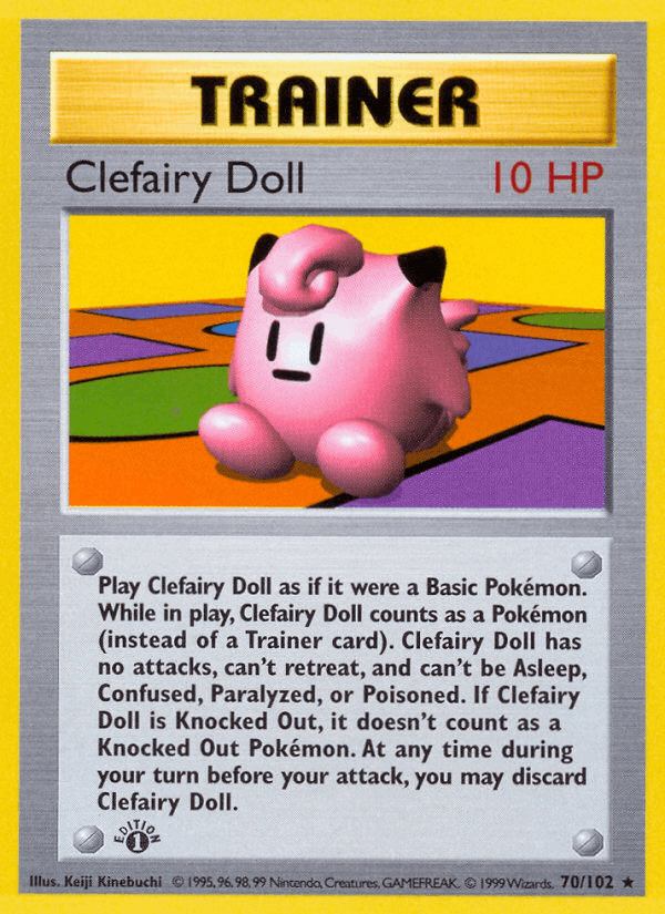 Clefairy Doll #70/102
