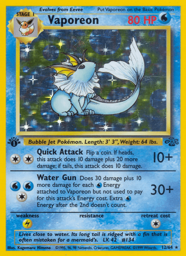 Vaporeon #12/64