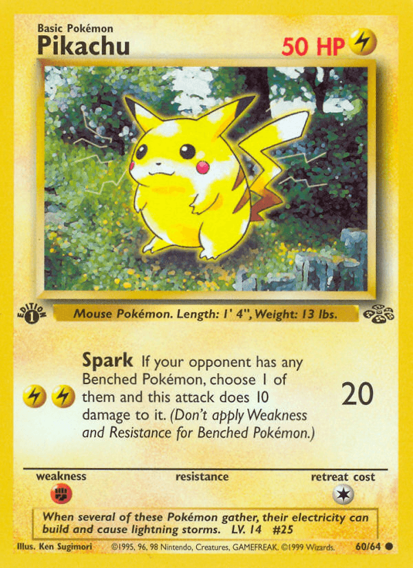 Pikachu #60/64