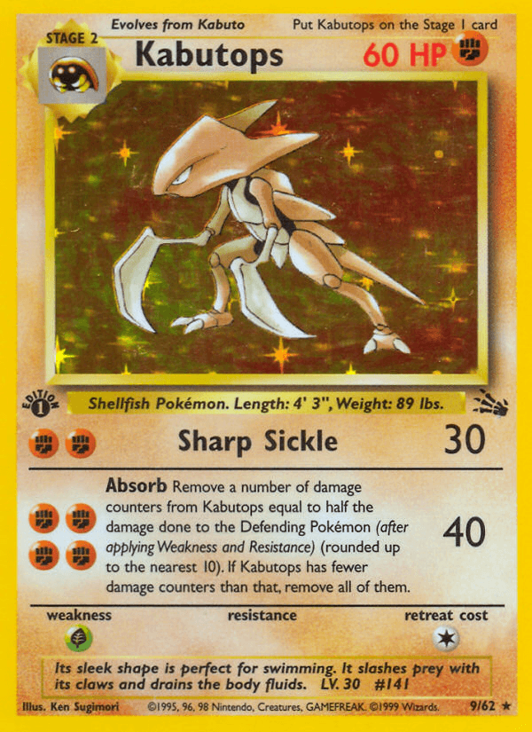 Kabutops #9/62