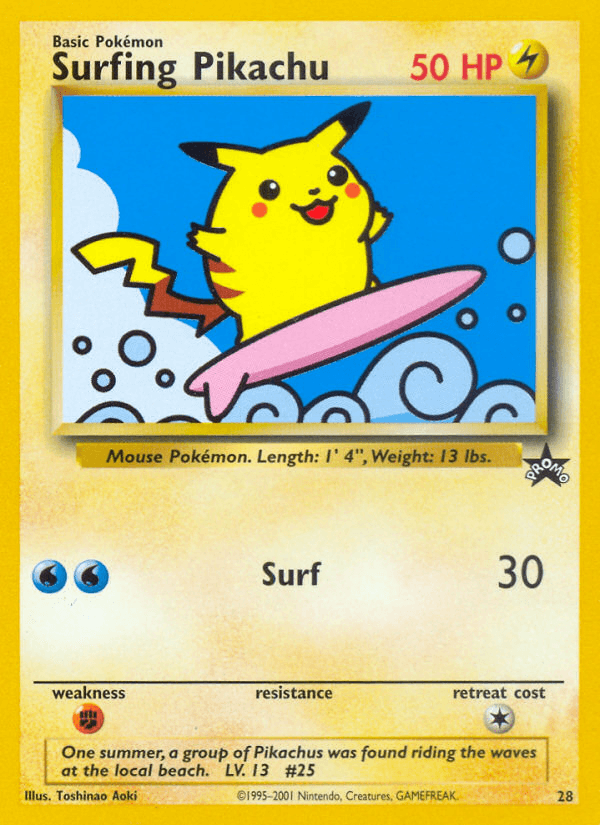 Surfing Pikachu #28