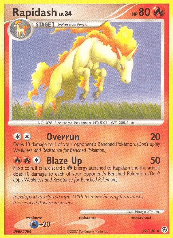 Rapidash #59/130