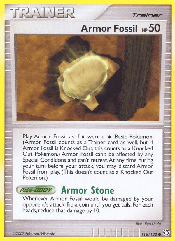 Armor Fossil #116/123