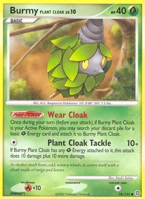 Burmy Plant Cloak #78/132