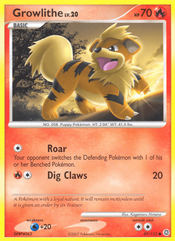 Growlithe #89/132