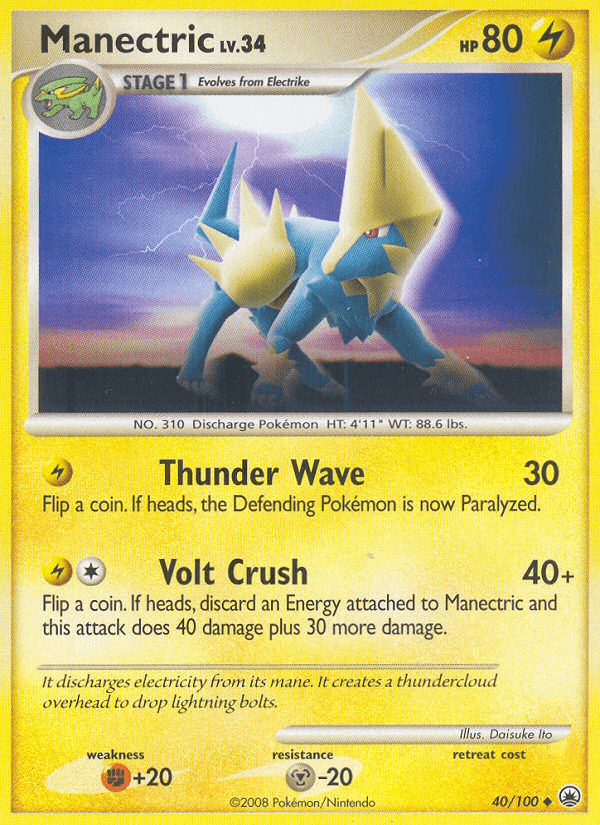 Manectric #40/100