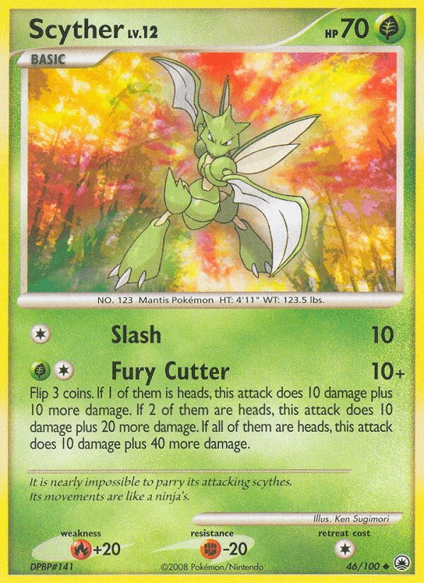 Scyther #46/100