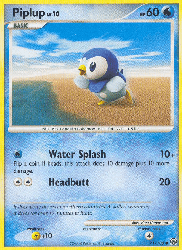 Piplup #71/100