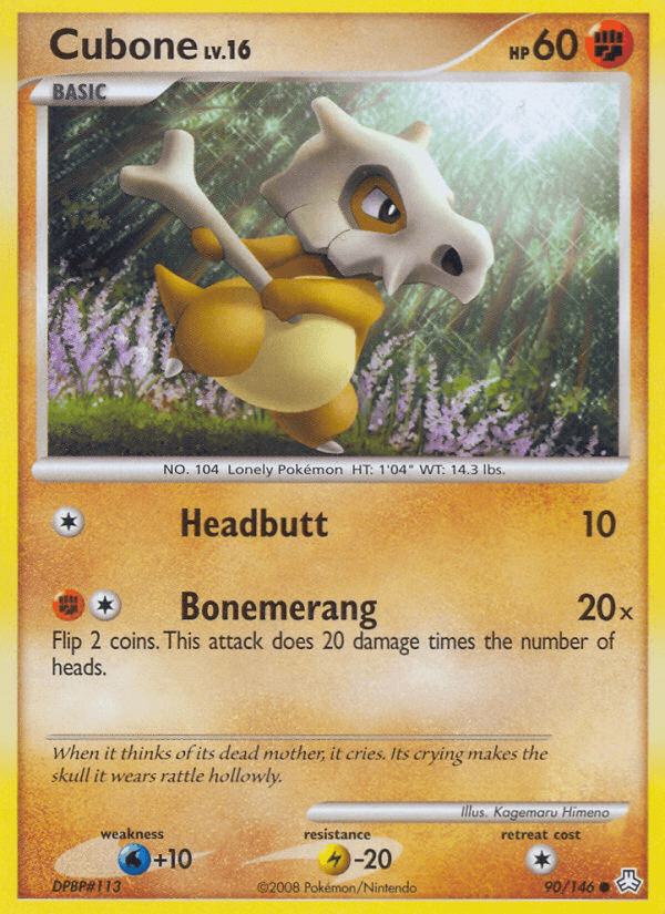 Cubone #90/146