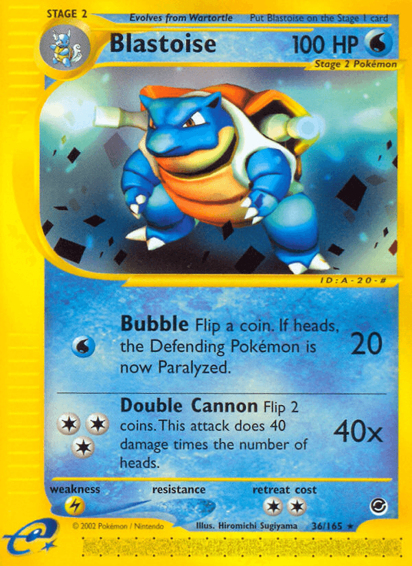 Blastoise #36/165