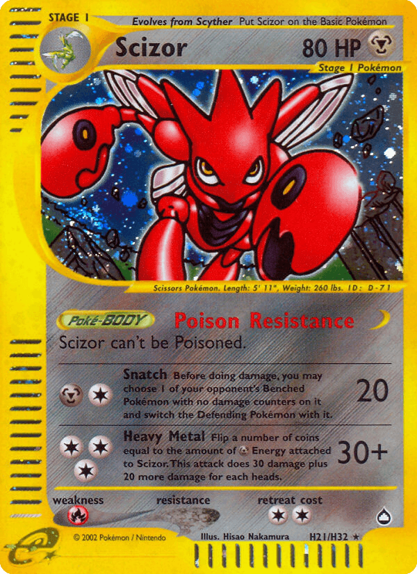 Scizor #H21/H32