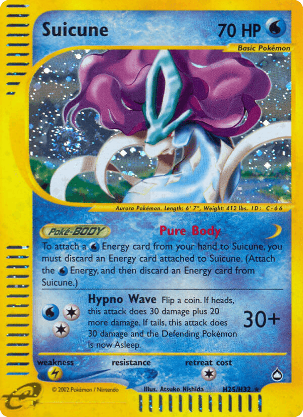 Suicune #H25/H32