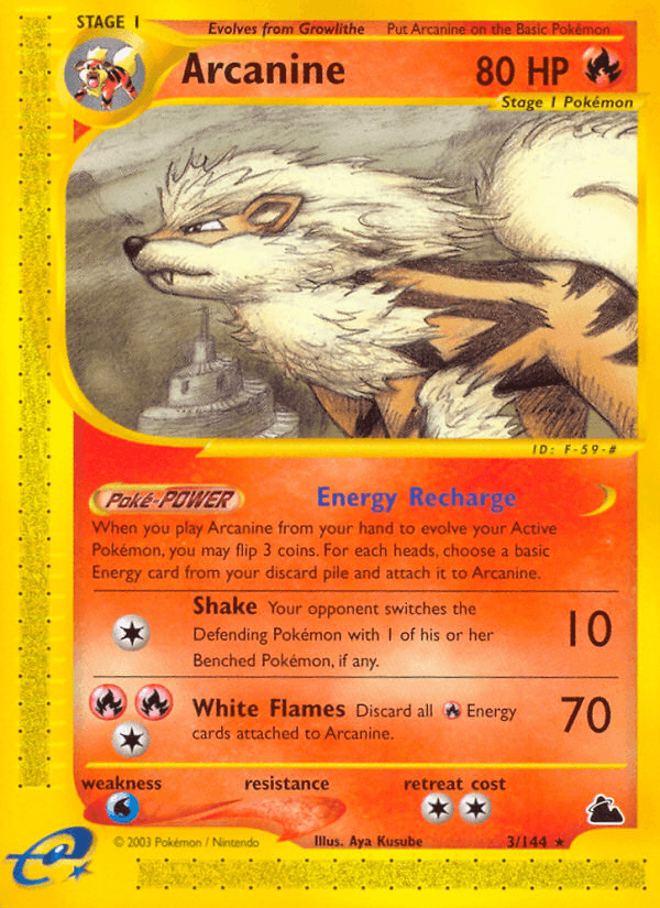 Arcanine #3/144
