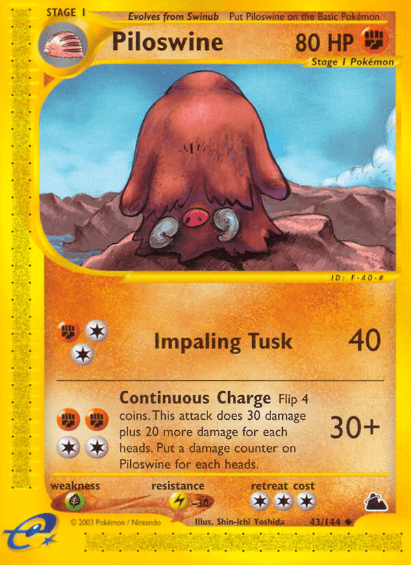 Piloswine #43/144