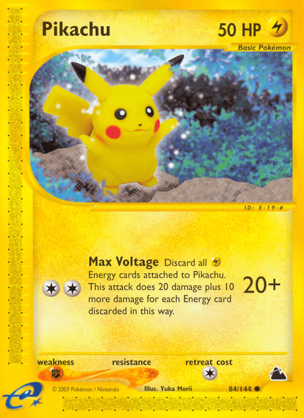 Pikachu #84/144