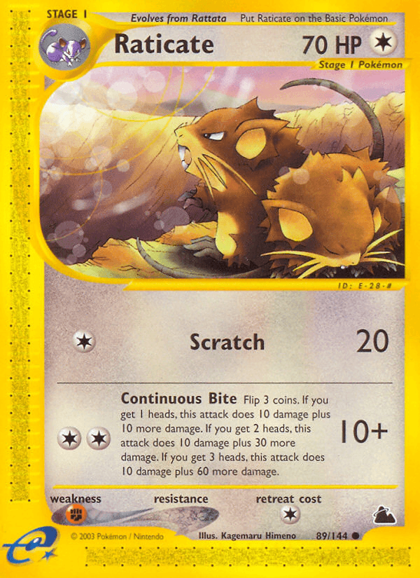 Raticate #89/144