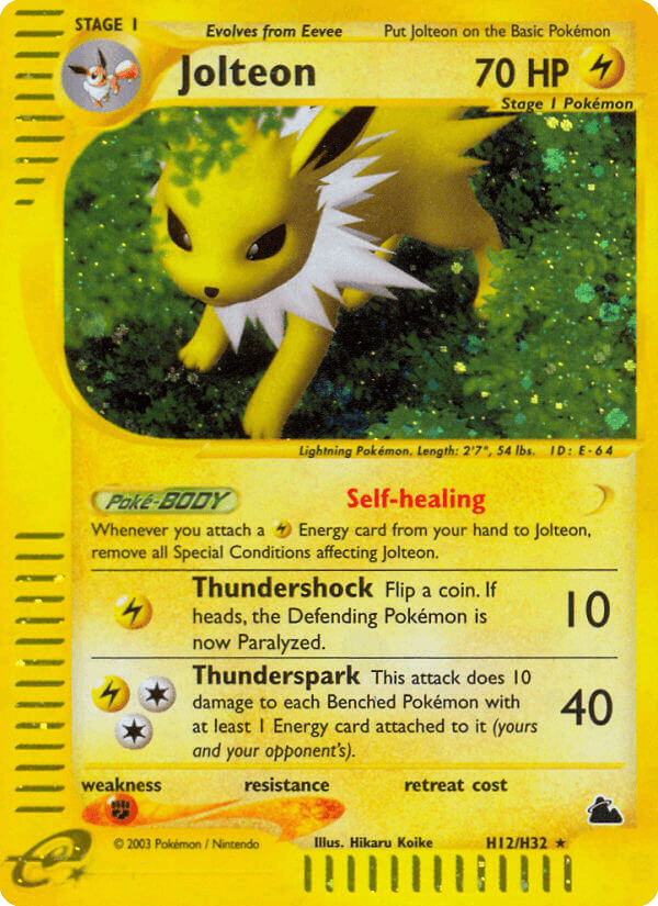Jolteon #H12/H32