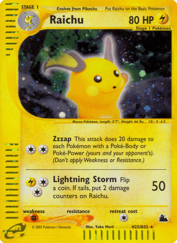 Raichu #H25/H32