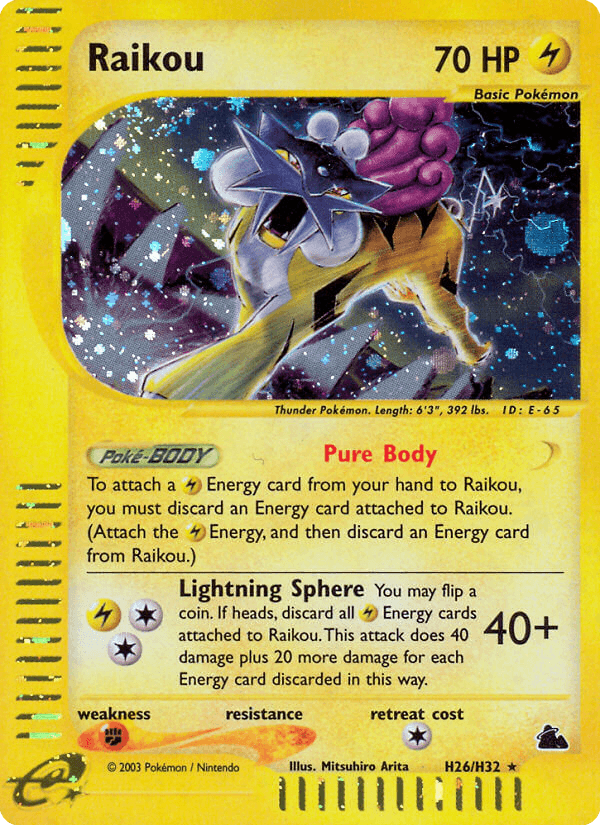Raikou #H26/H32