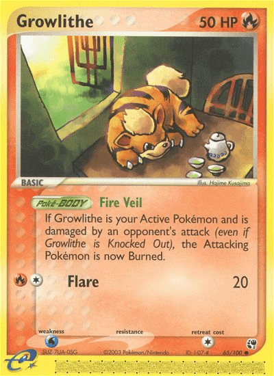 Growlithe #65/100