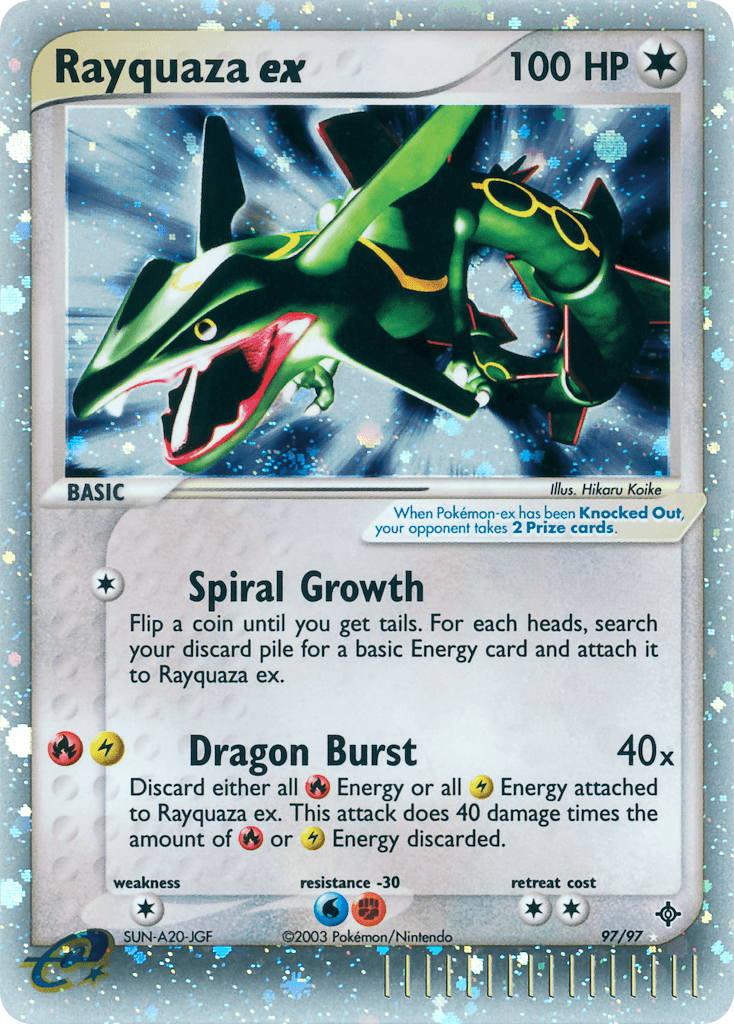 Rayquaza ex #97/97