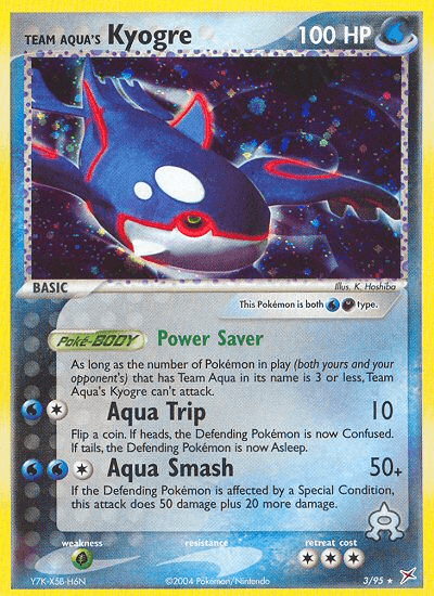 Team Aqua's Kyogre #3/95