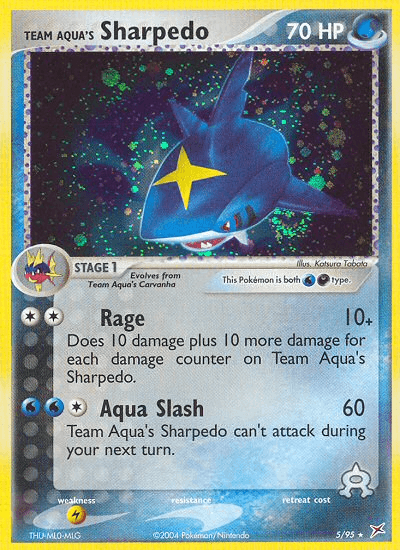 Team Aqua's Sharpedo #5/95