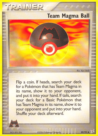 Team Magma Ball #80/95
