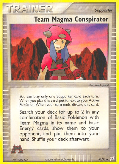 Team Magma Conspirator #82/95