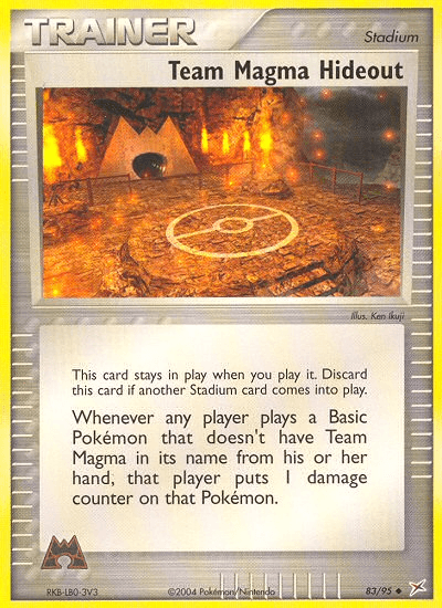 Team Magma Hideout #83/95