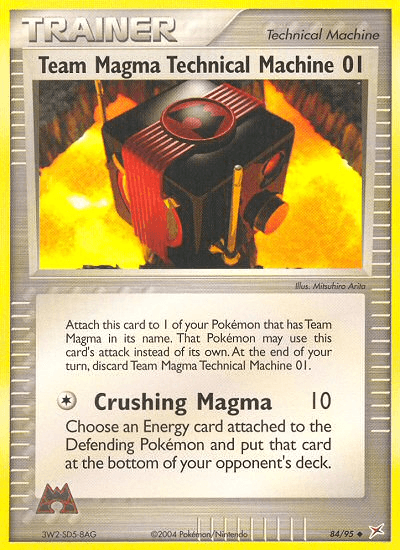 Team Magma Technical Machine 01 #84/95