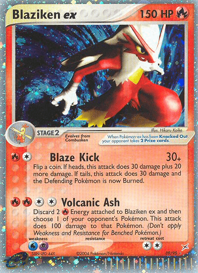 Blaziken ex #89/95