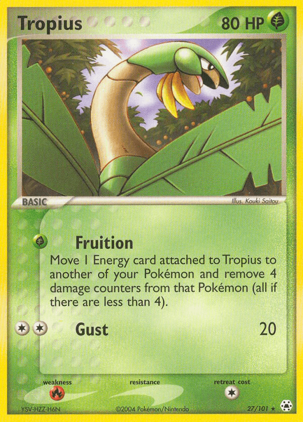 Tropius #27/101