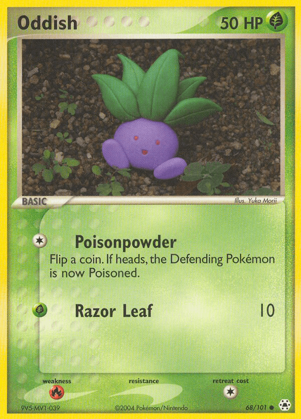 Oddish EX Hidden Legends