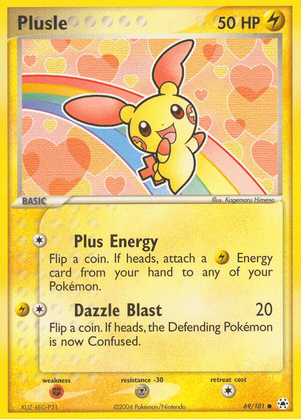 Plusle #69/101