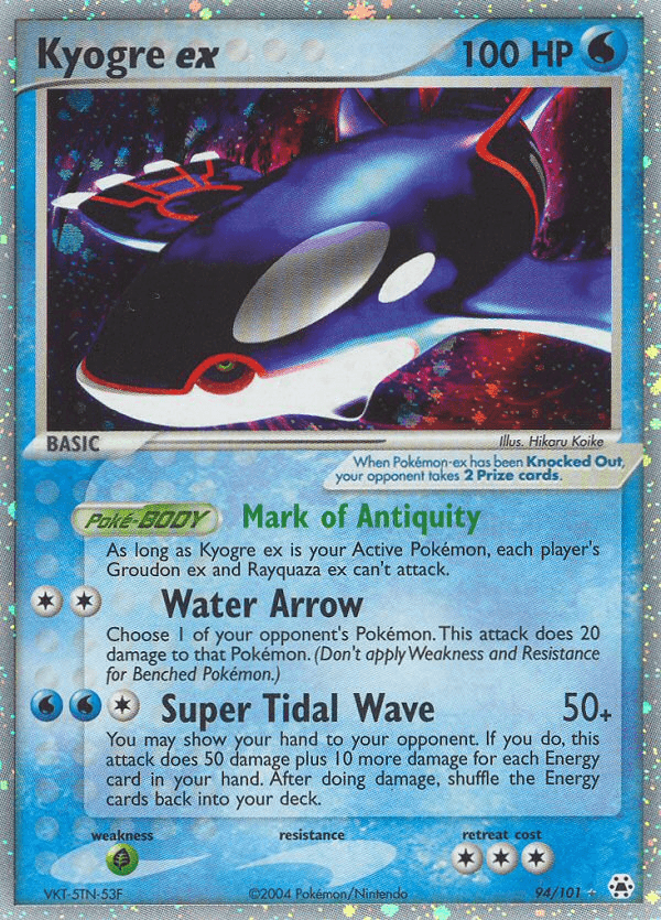 Kyogre ex #94/101