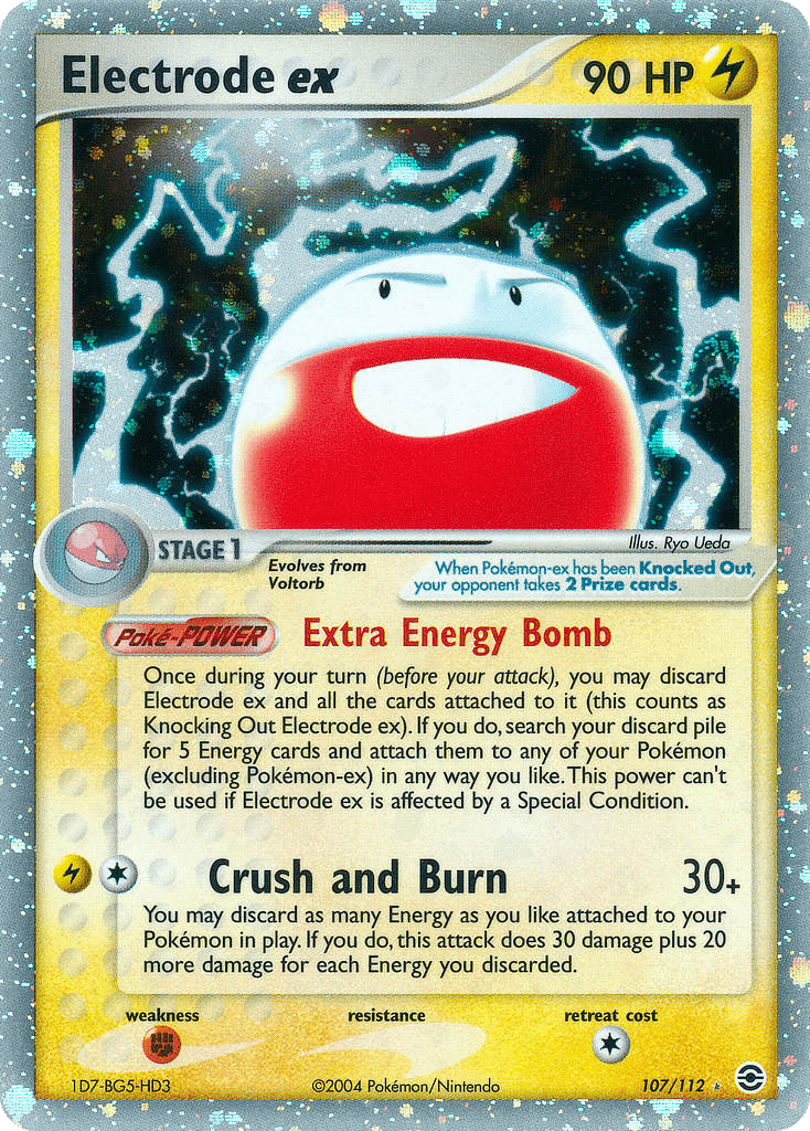 Electrode ex #107/112
