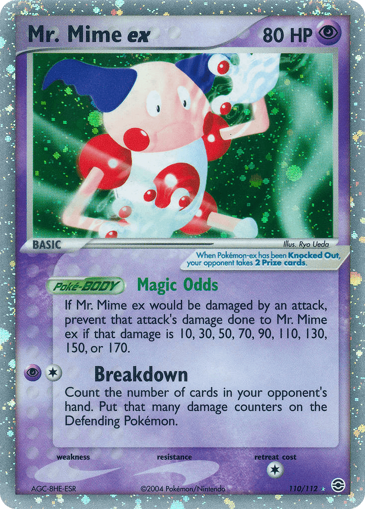 Mr. Mime ex #110/112