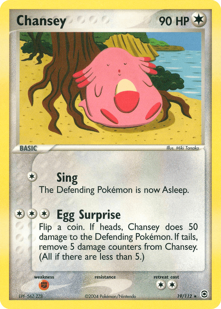 Chansey #19/112