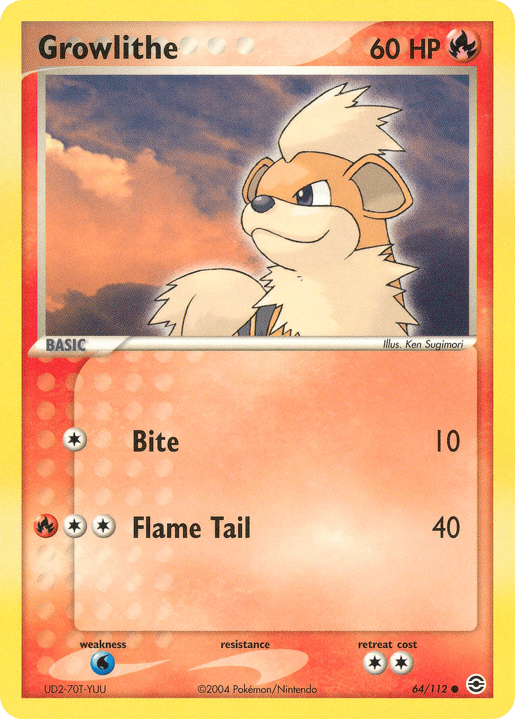 Growlithe #64/112
