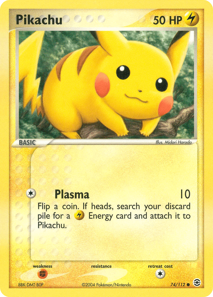 Pikachu #74/112