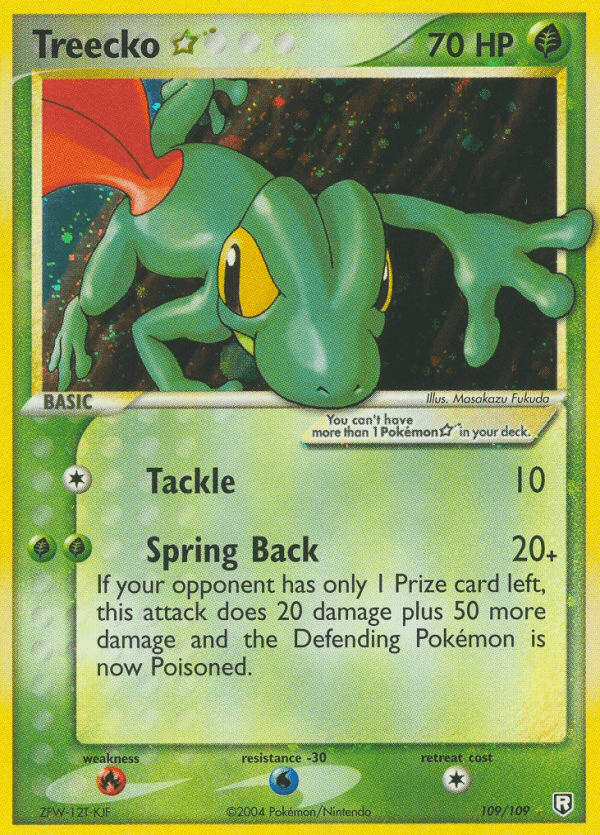 Treecko* #109/109